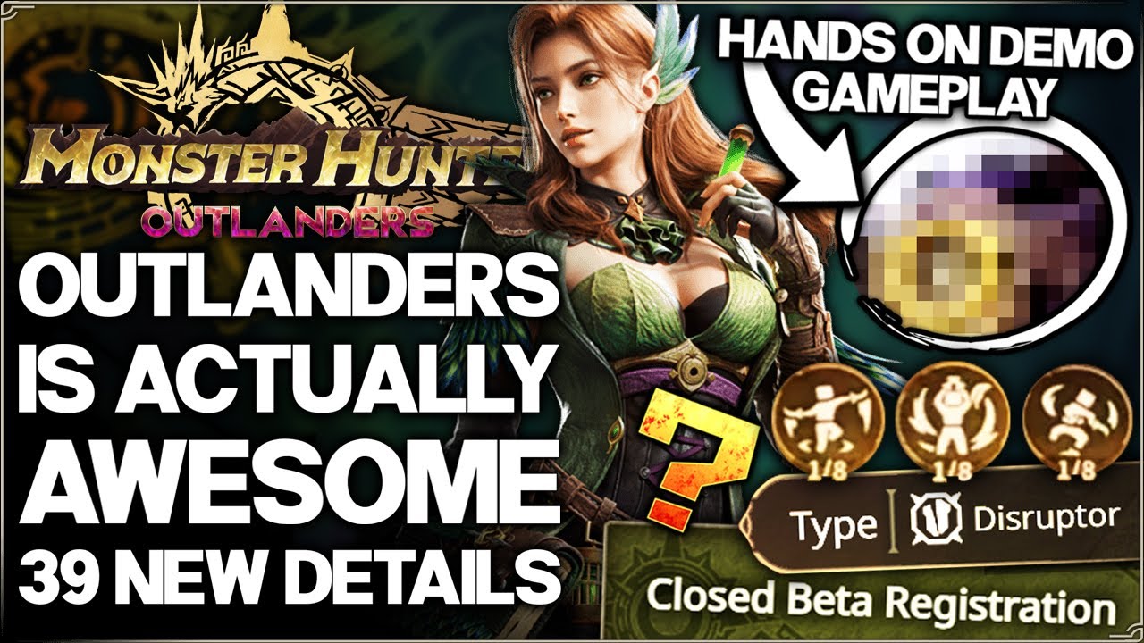 Monster Hunter Outlanders is Everything We Hoped For - New Gameplay, Monsters, Weapons & 39 Details!