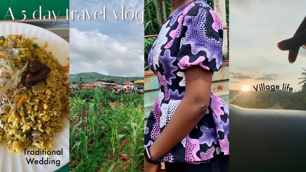 Weekly vlog: village road trip, traditional wedding, calm & productive days 