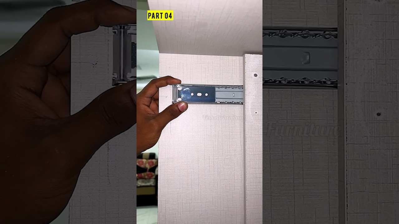 Pooja Mandir pocket door fitting part 04  #shortvideo #vishalfurniture