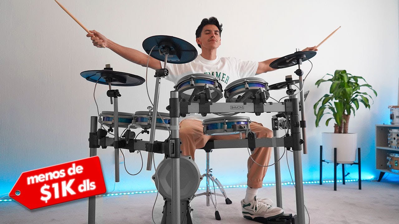Esta batería luce y suena INCREÍBLE | Simmons Titan 70