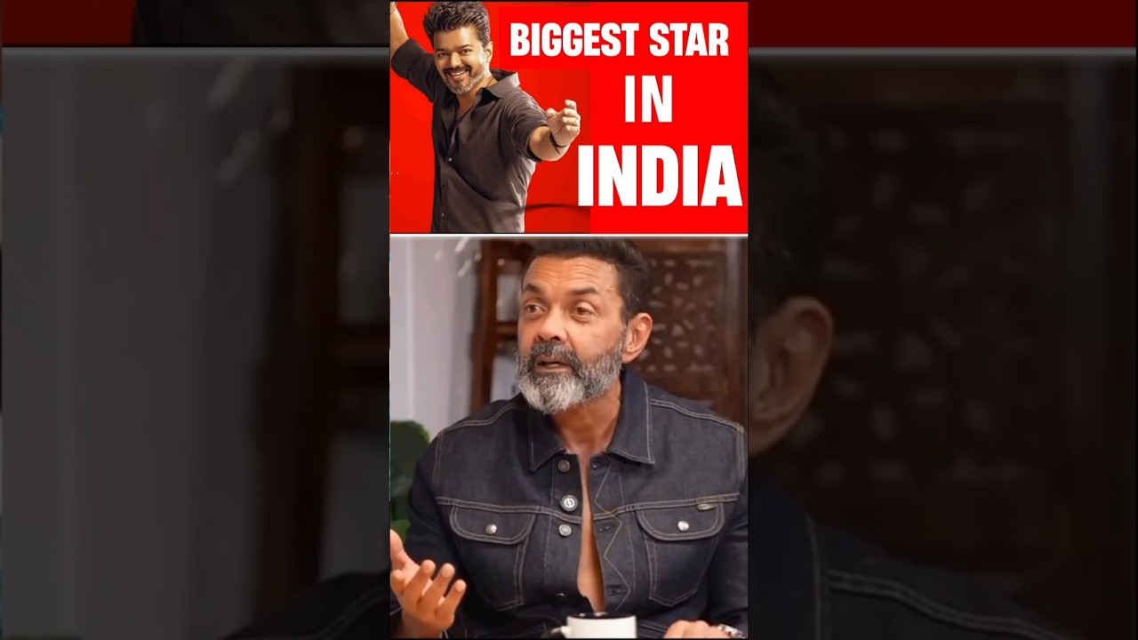 Boby Deol Said Thalapathy vijay Is 🔥🔥 #thalapathy #vijay #thalapathyvijay #jananayagan