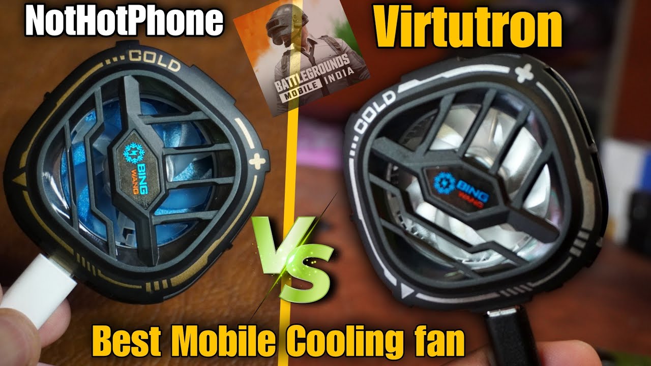 NotHotPhone VS Virtutron Frost Magnetic Mobile Cooler Fan || Best Mobile Cooler Fan under 1000