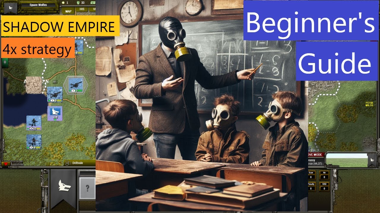 Shadow Empire | How to play | beginner's guide for new players