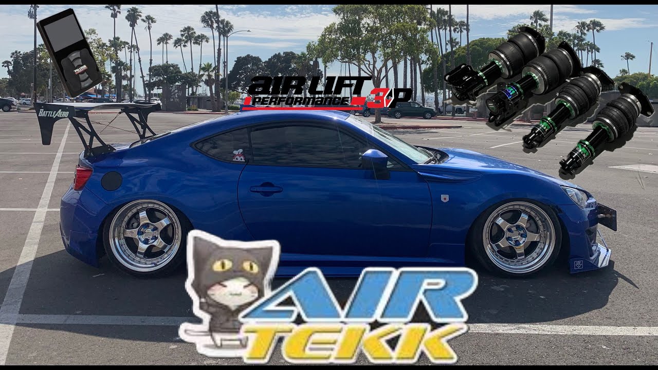 FINALLY NAKA AIR BAG SUSPENSION NA SI BRZ! (AIRTEKK WITH THE AIR LIFT 3P MANAGEMENT)