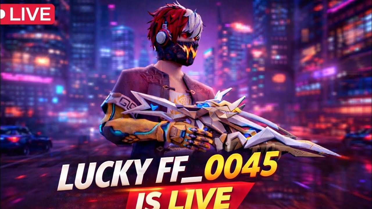 LUCKɎ ҒҒ___0045 is live!Welcome to the Live Stream! Aaj hum Free FireLive khelke saath💪Real gameplay