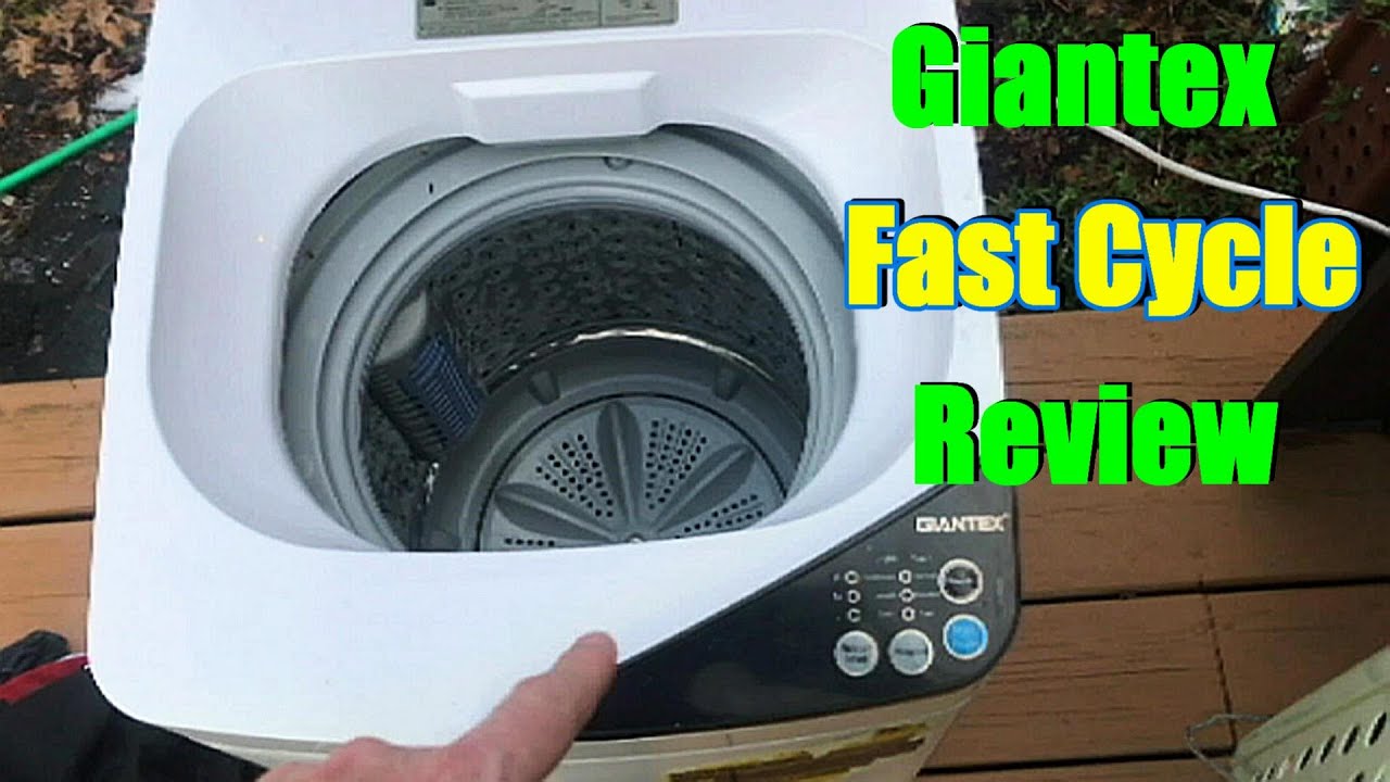 GIANTEX Portable Full Automatic Washing Machine Review -Camping, Apartment Dorms...