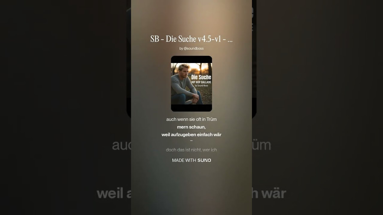 SB   Die Suche v4 5 v1   HipHop Piano Ballade