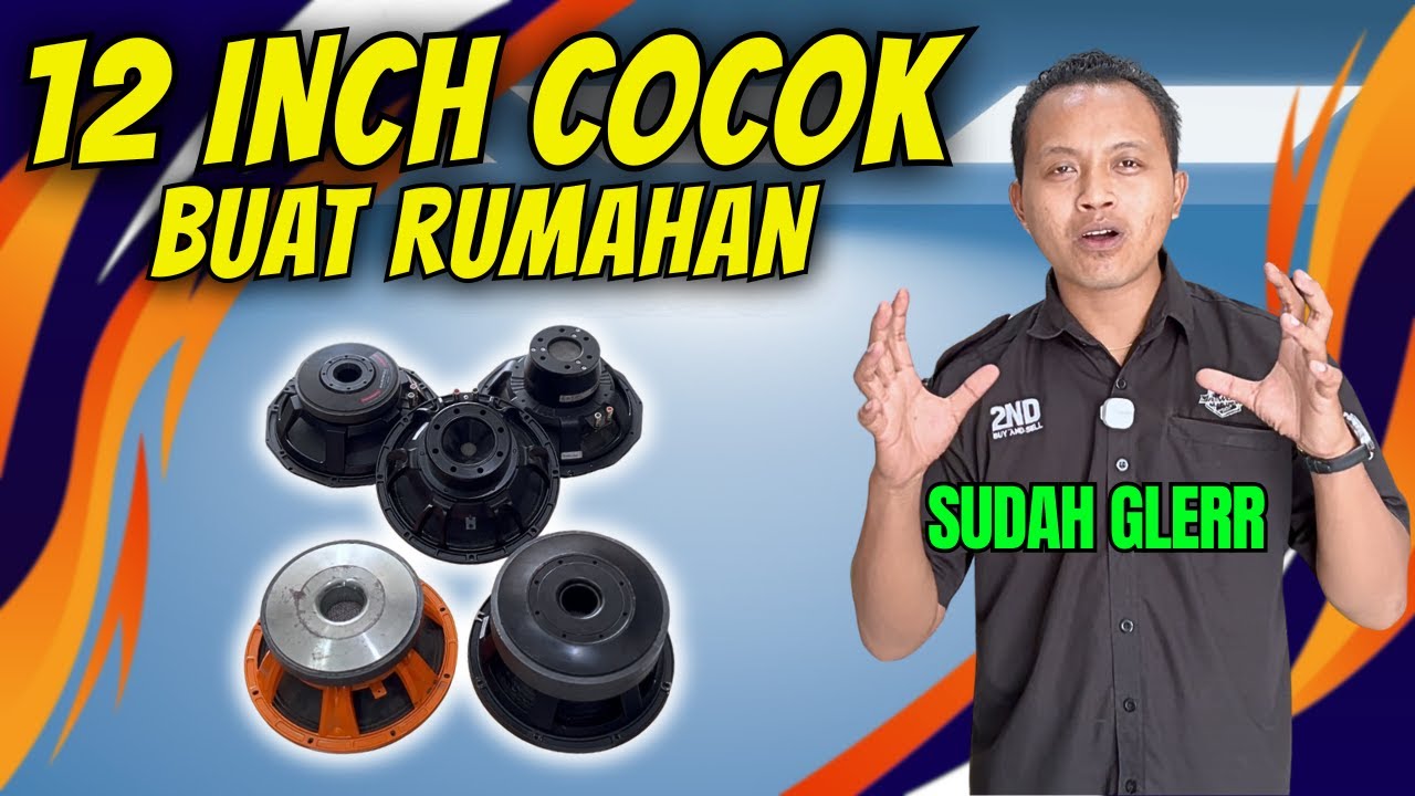 REKOMENDASI 12 INCH BUAT RUMAHAN GLERR - READY SECOND HARGA PASTI MIRING‼️