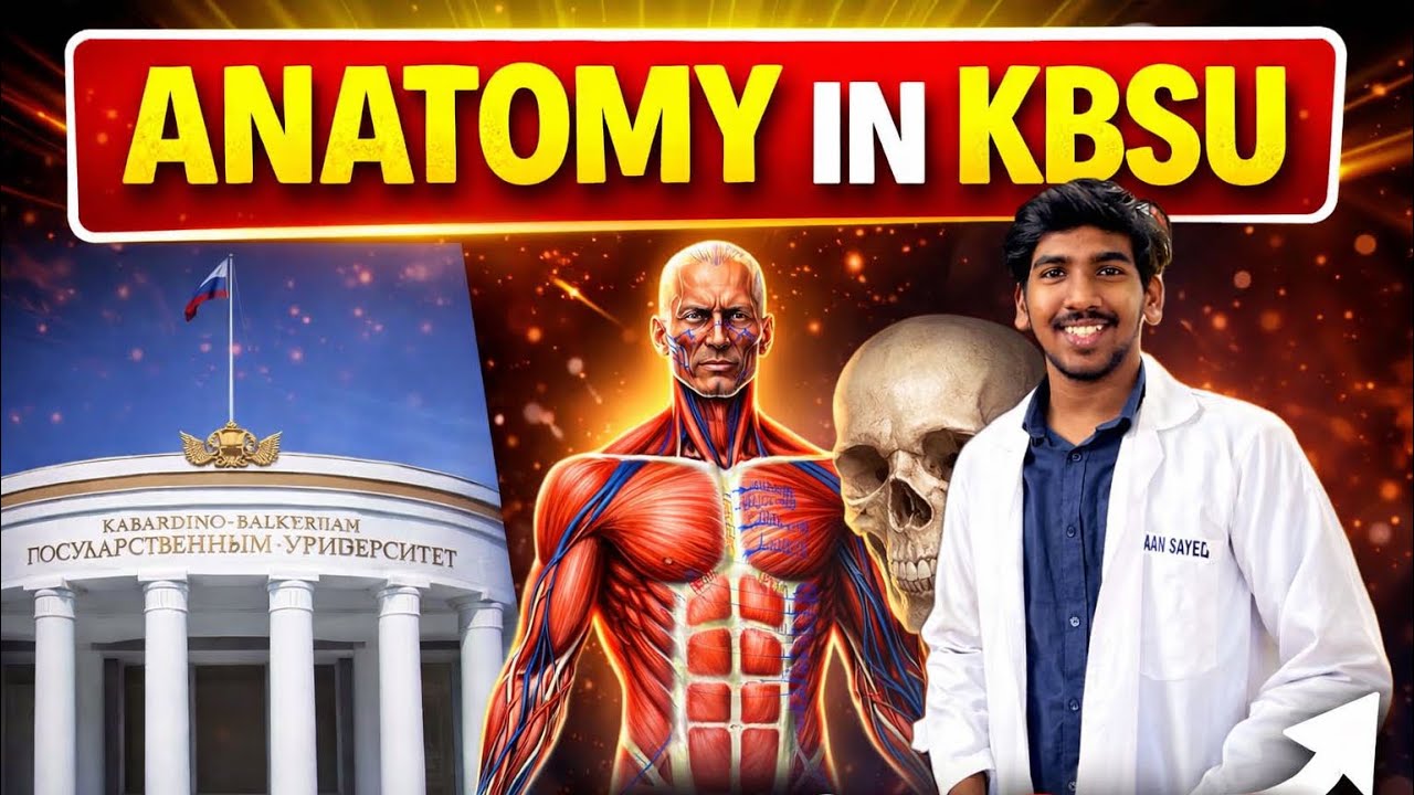 Anatomy class in Kabardino Balkarian University Ft.MBBS from Russia🇷🇺 