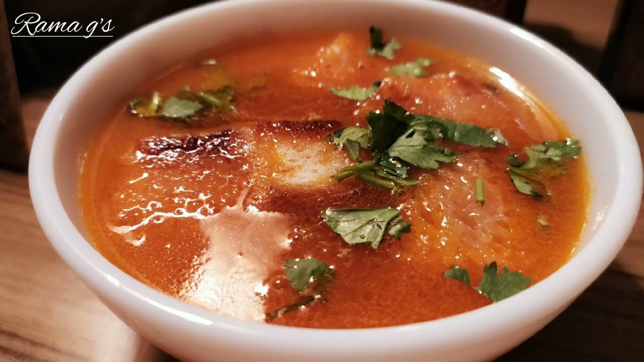 Tomato Soup|Rama g's Kitchen