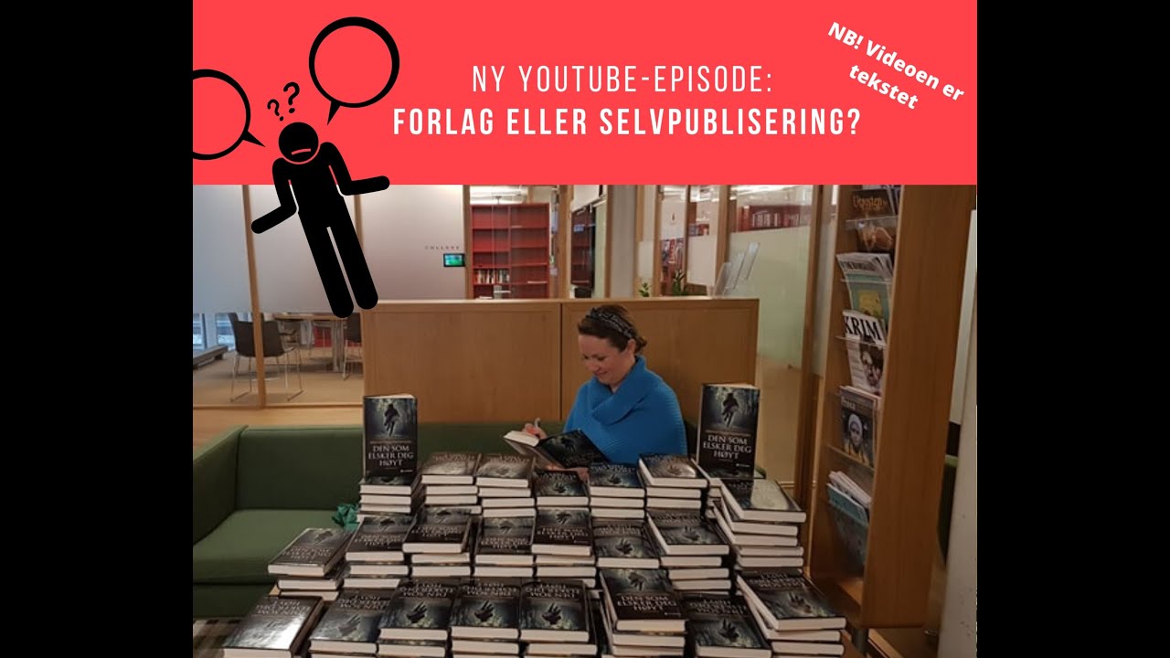 Prøve å bli utgitt på forlag – eller selvpublisere?