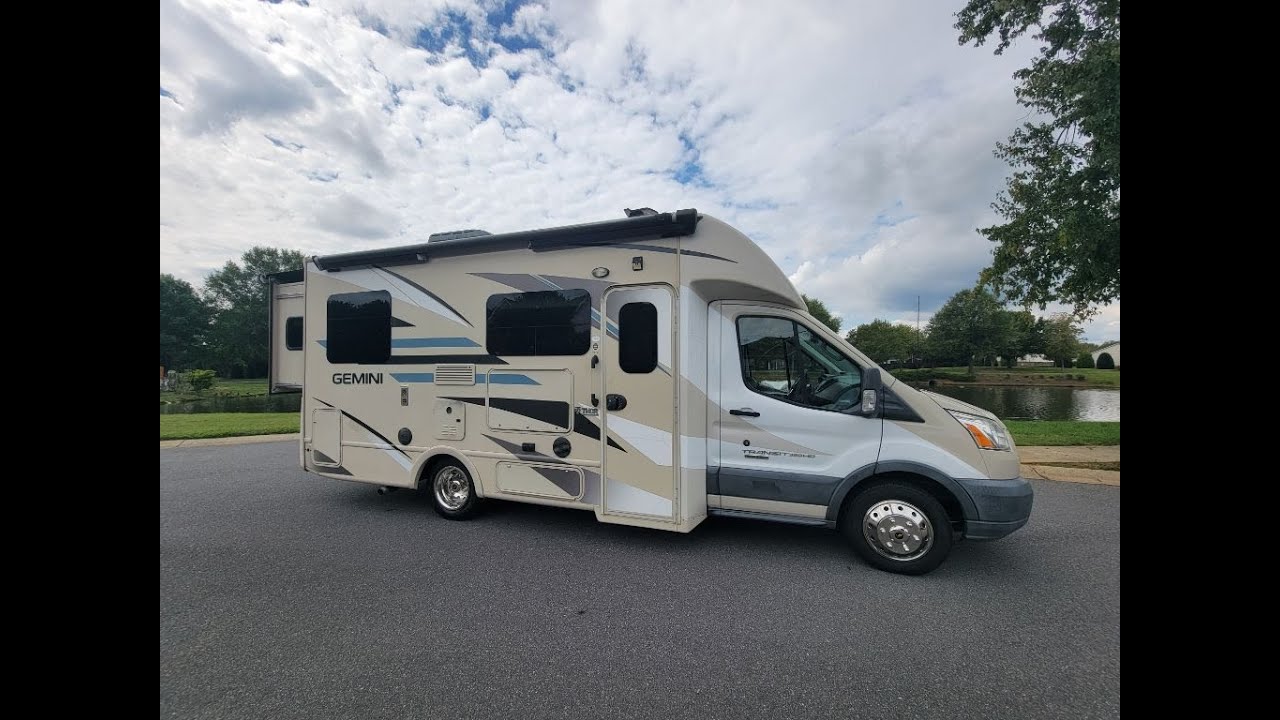 2016 Thor Gemini 23TR Class C motorhome for sale ford transit 350 powerstroke diesel