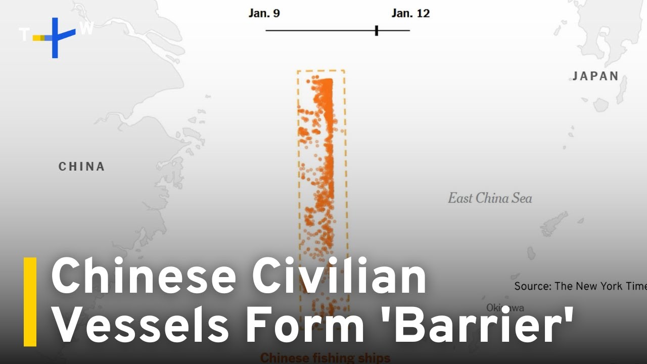 NYT: China Tests Civilian Fishing Boats in Maritime Military Operations｜TaiwanPlus News