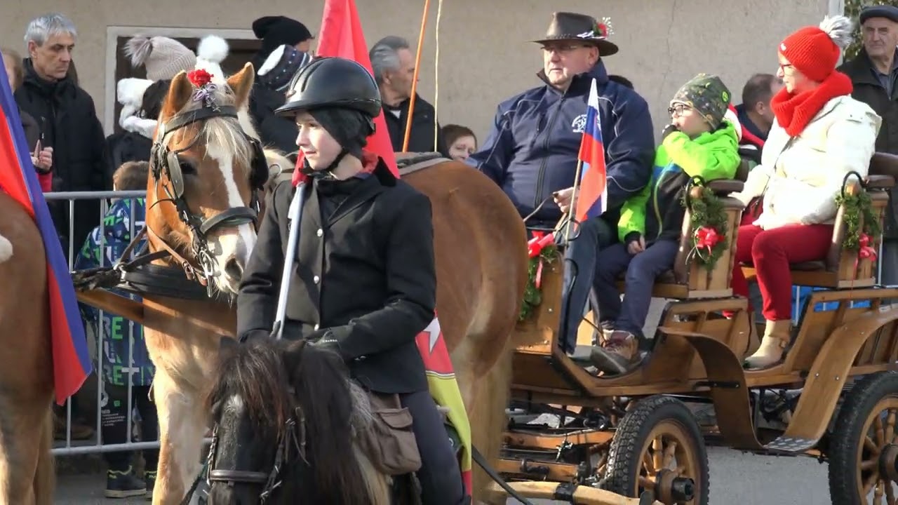 Blagoslov konj na Križu pri Komendi