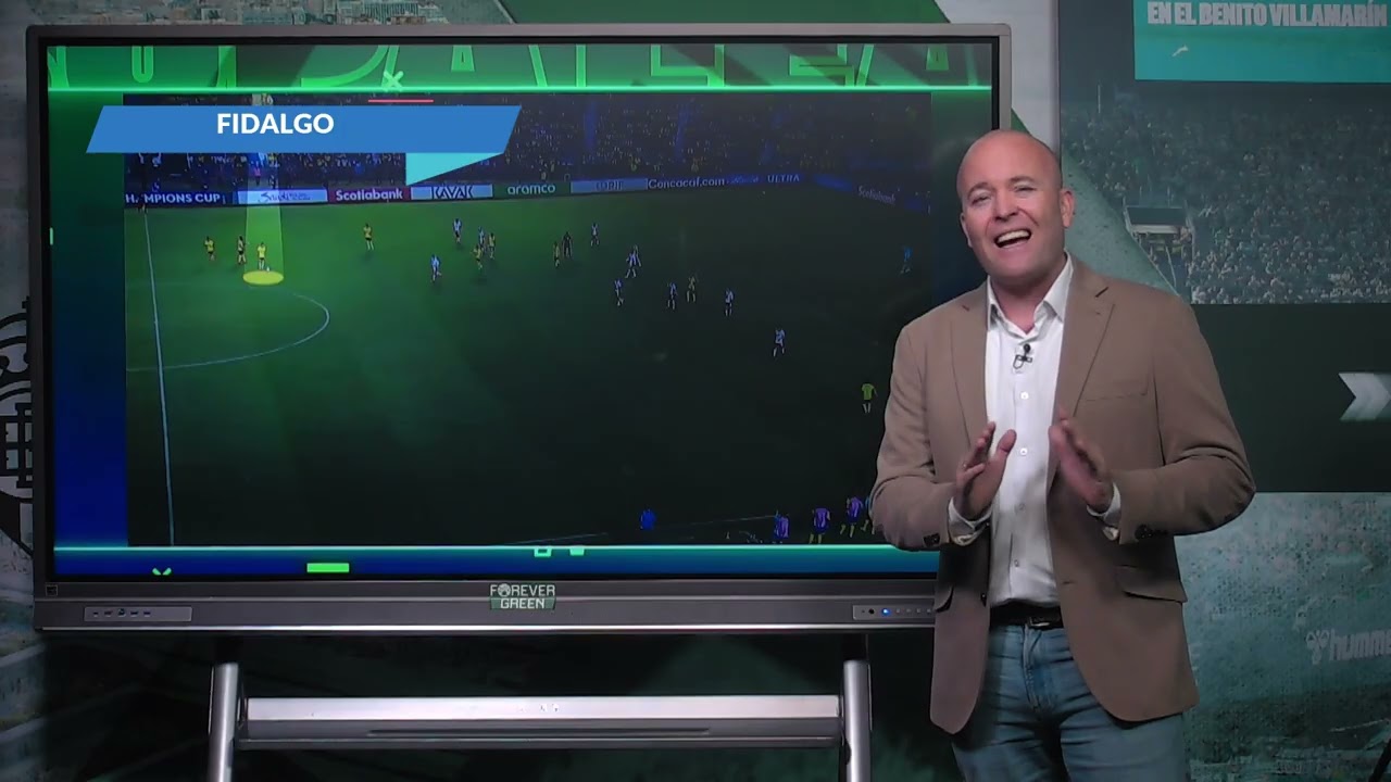 FIDALGO  ANÁLISIS EN RTV BETIS  JESÚS BOTELLO ENTRENADOR UEFA PRO Y ANALISTA DEPORTIVO PROFESIONAL