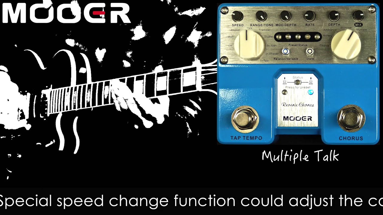 Mooer Reverie Chorus Pedal DEMO