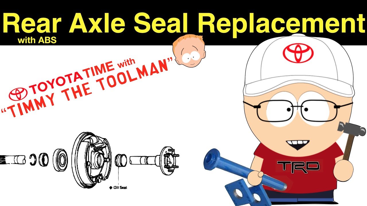 Toyota Rear Axle Seal/Bearing Replacement (ABS Rearend)