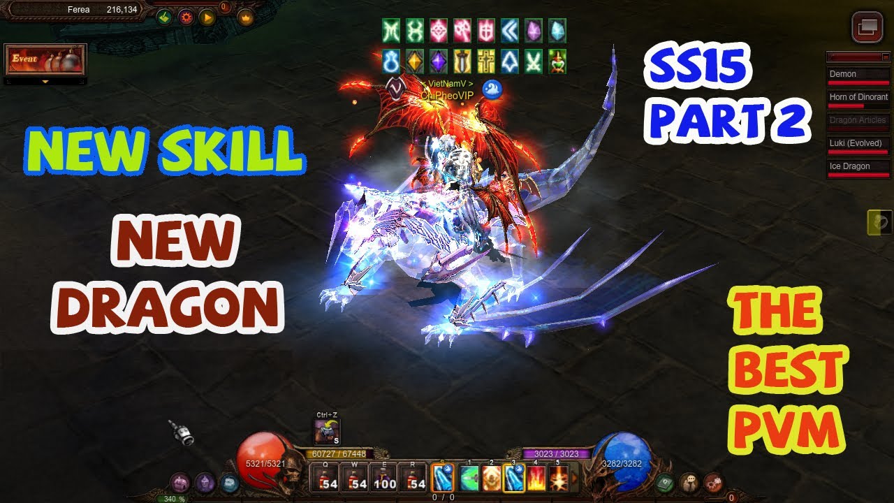 New Skill BM Sword Blow Skill Mới Của DK Quá Bá Đạo - Mu Online SS15 2 Legend.Mu