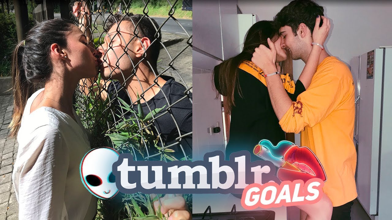 IMITANDO FOTOS TUMBLR EN PAREJA *nos besamos* / brosnacion