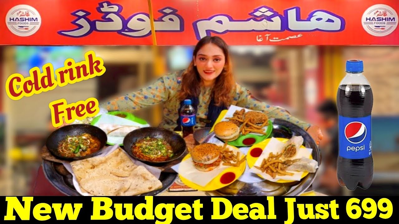 Hashim Food | New Budget Deal Just 699 | Street Food Karachi @ ramnafaisal