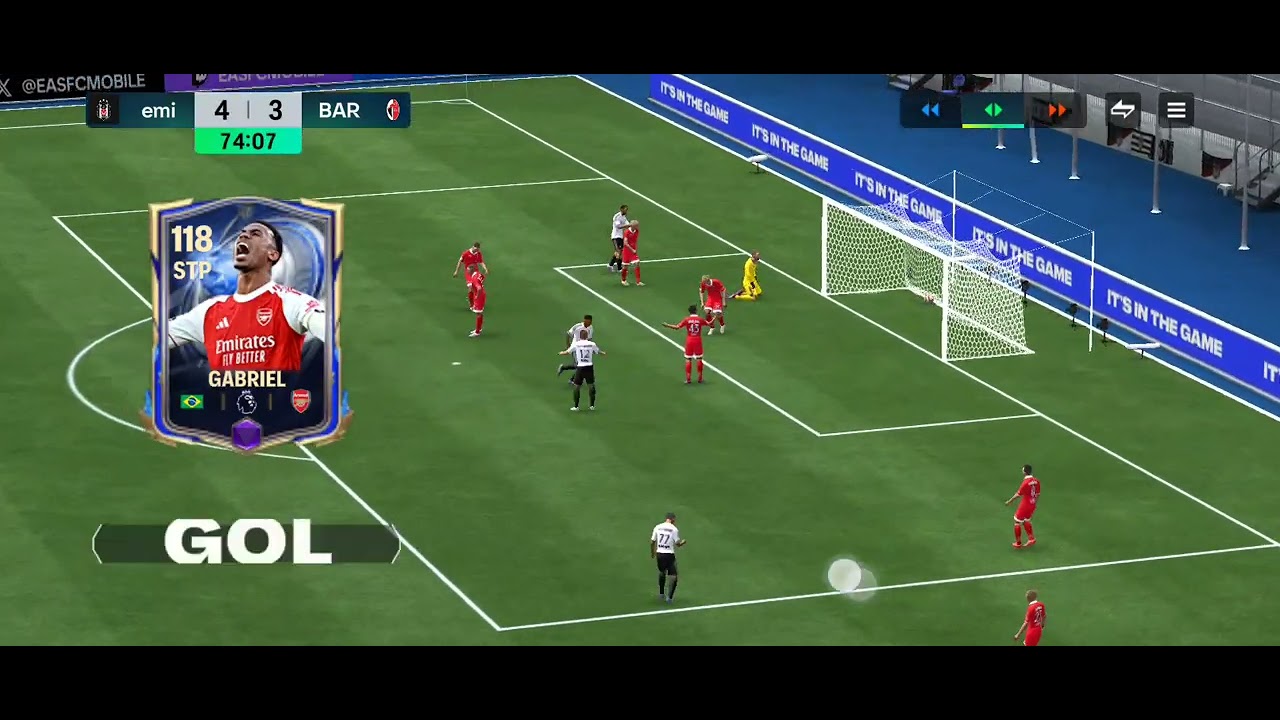 Beşiktaş 🇹🇷 vs barı 4-3 (FC)