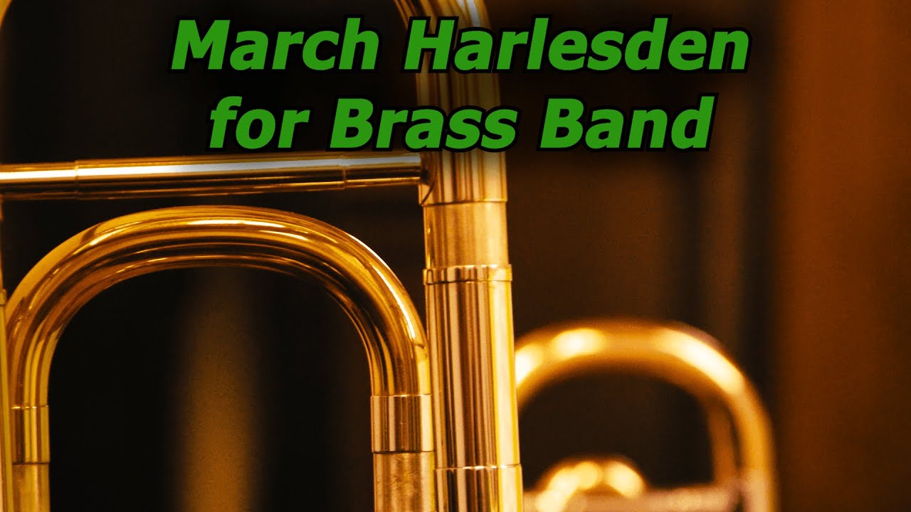 March Harlesden for Brass Band | Salvation Army Cover + SHEET MUSIC by Andantino