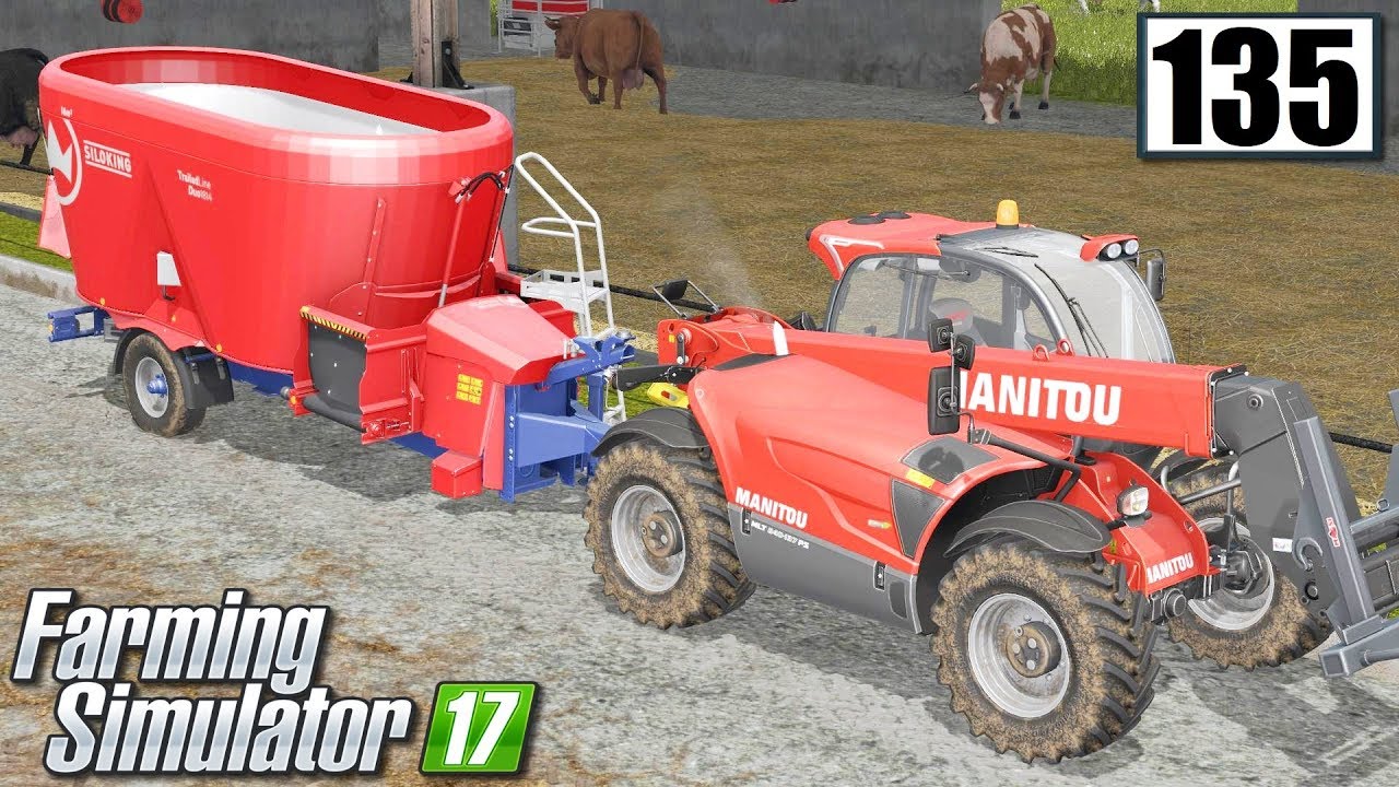 Głodne krowy - Farming Simulator 17 (#135)