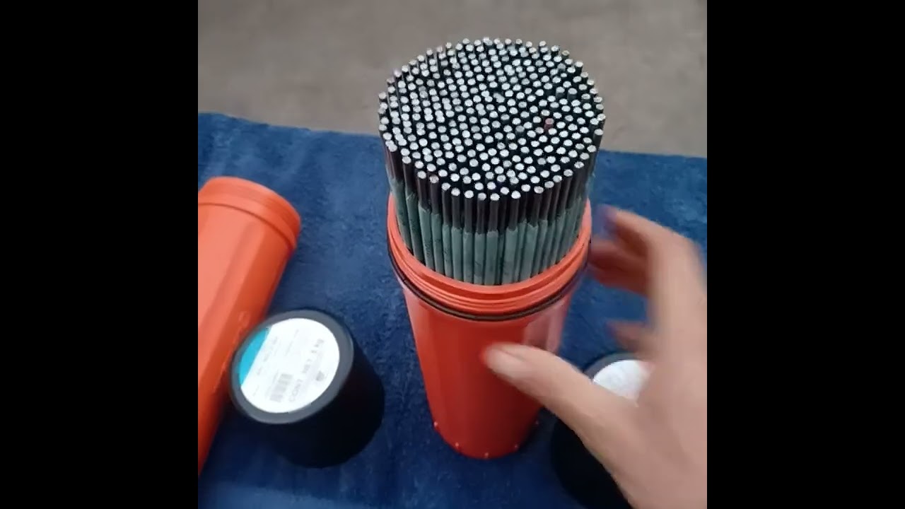 Envase para guardar (electrodos) soldadura ...