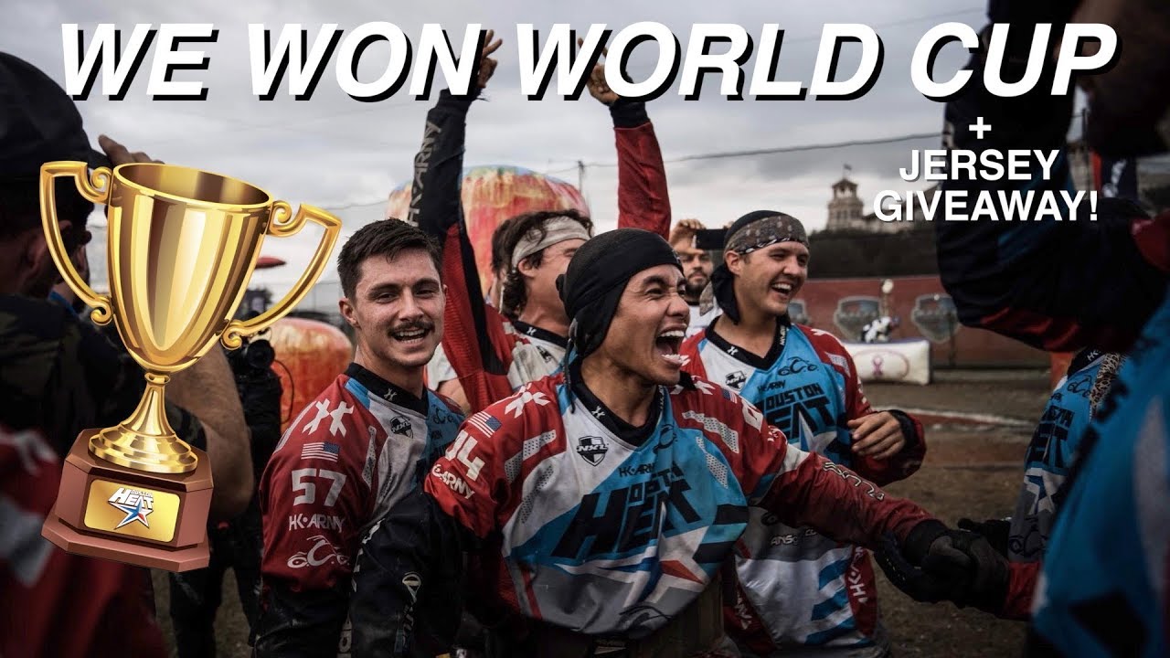 PAINTBALL World Cup CHAMPIONS ~ HOUSTON HEAT 2018