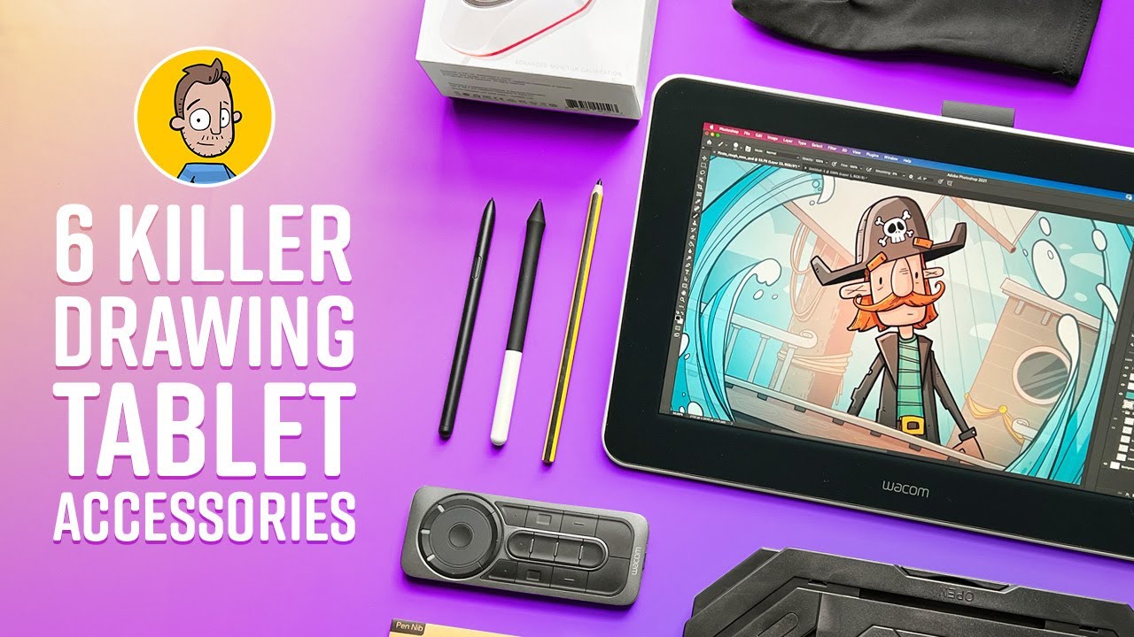 6 Killer Drawing Tablet Accessories