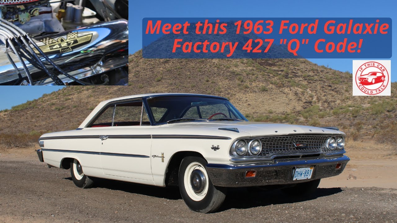 If This 1963 1/2 Ford Galaxie 427 Could Talk - 