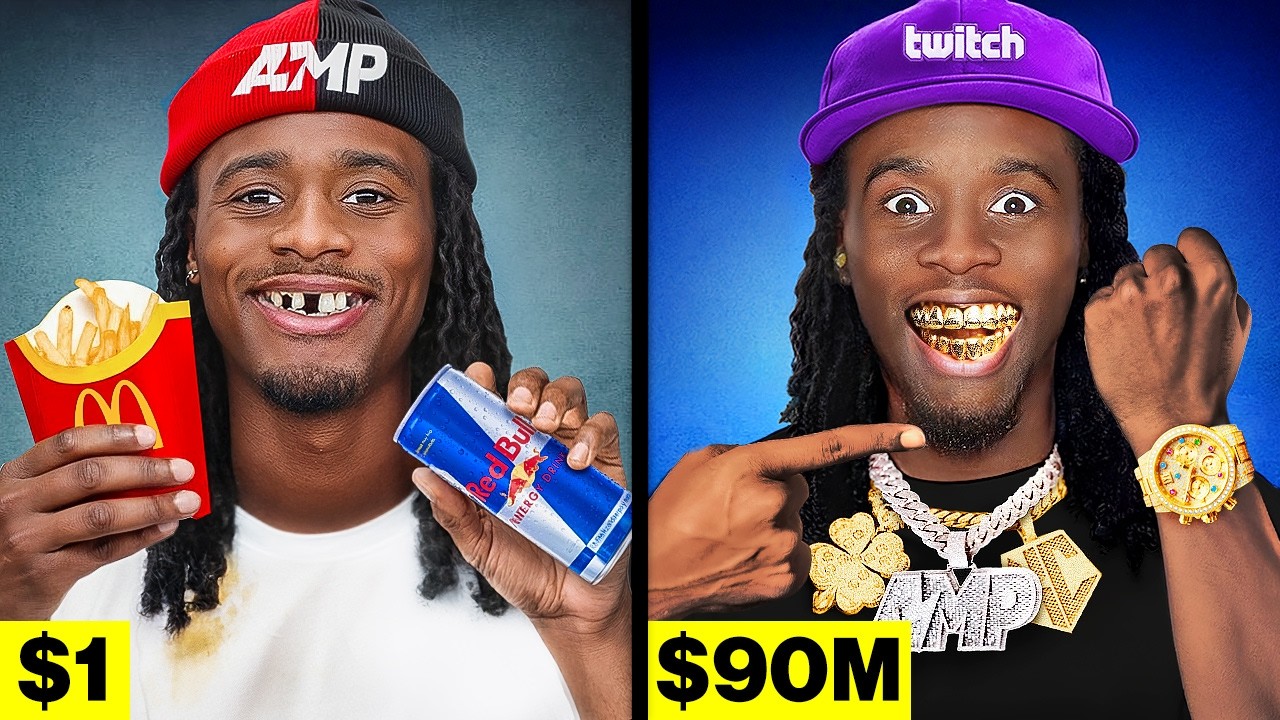 $1 VS $90,000,000 Things Kai Cenat Bought