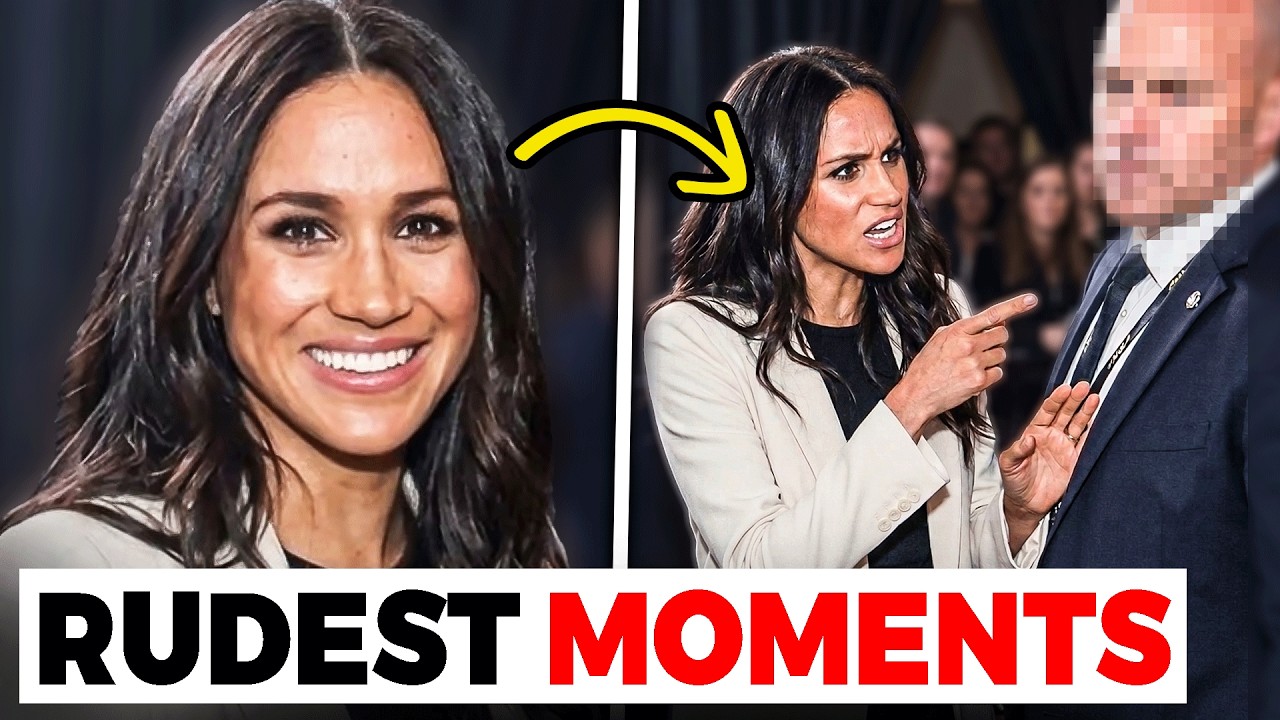 20 Times Meghan Markle Was SHOCKINGLY RUDE and Thought No One Noticed