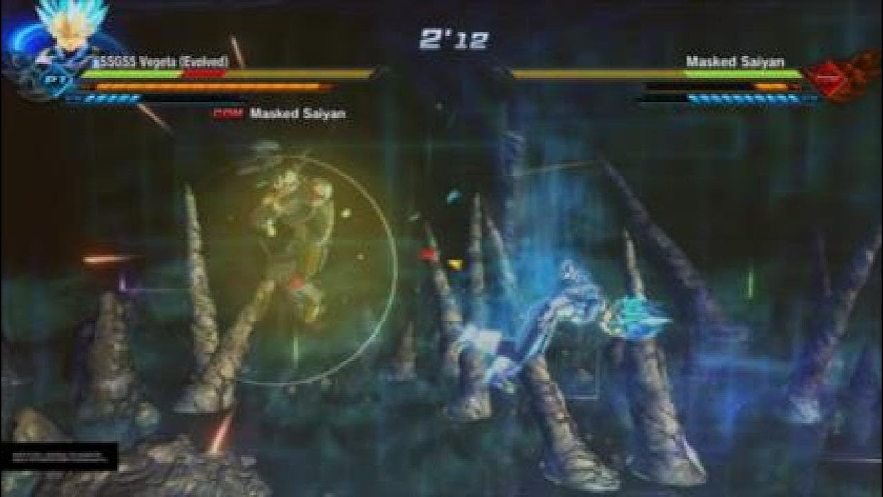 Super Saiyan Blue evolution Vegeta Gameplay
