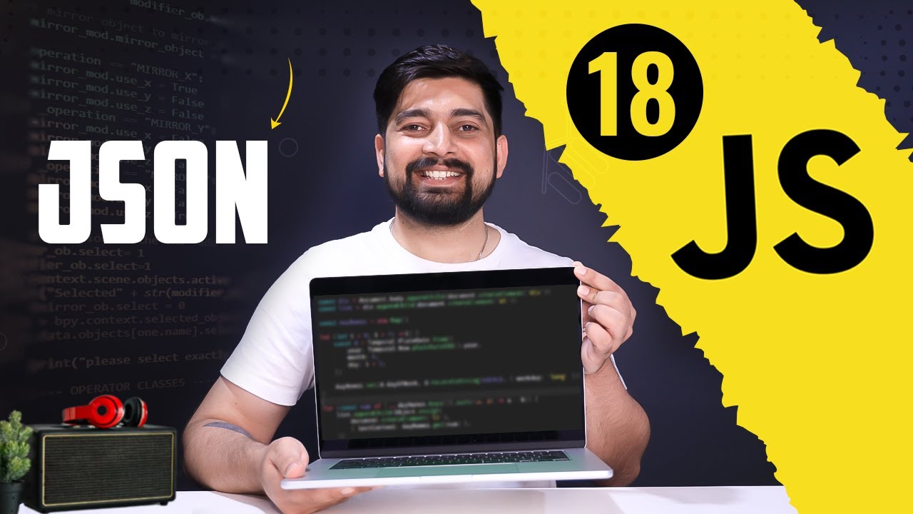 Object de-structure and JSON API intro | chai aur #javascript