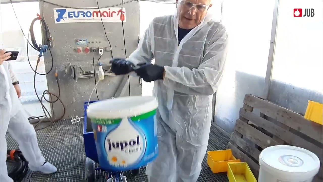 Euromair MINIJET 120 in JUB barve za notranje prostore