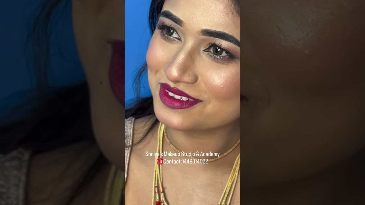 BRIDE BY SONIYA  ☎️Contact:7449374022  #makeupbysoniya #makeup #braidal #hairstyle #makeupartist 