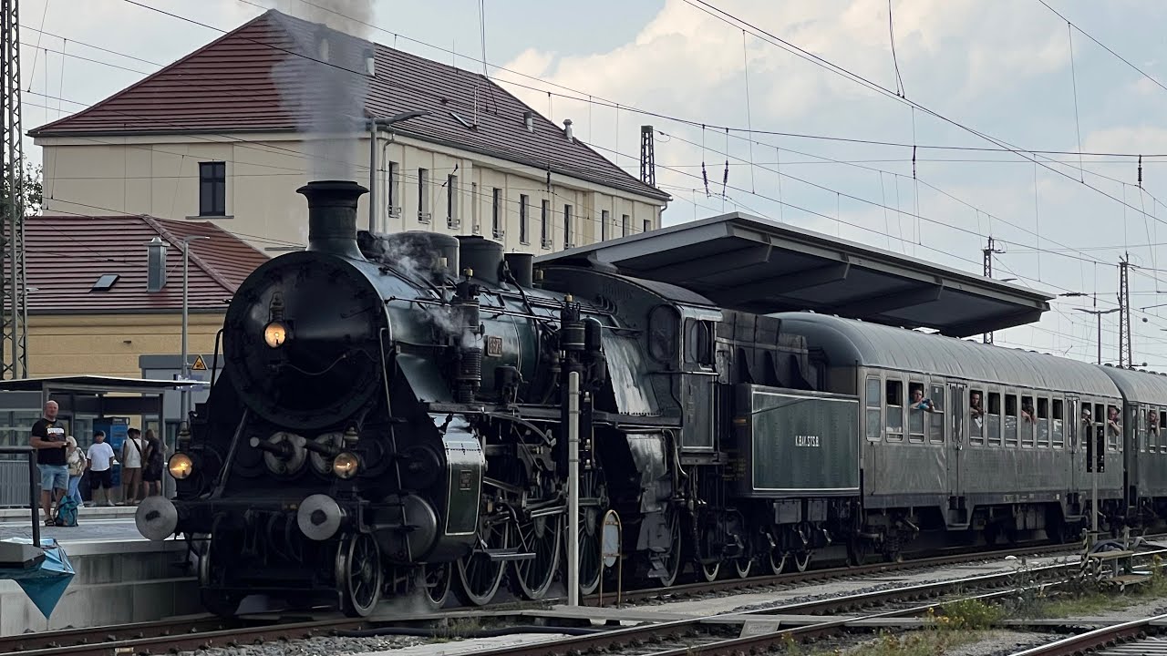 Eine Legende macht Pause - S3/6 3673 | Dampflok Romantik pur!!! 