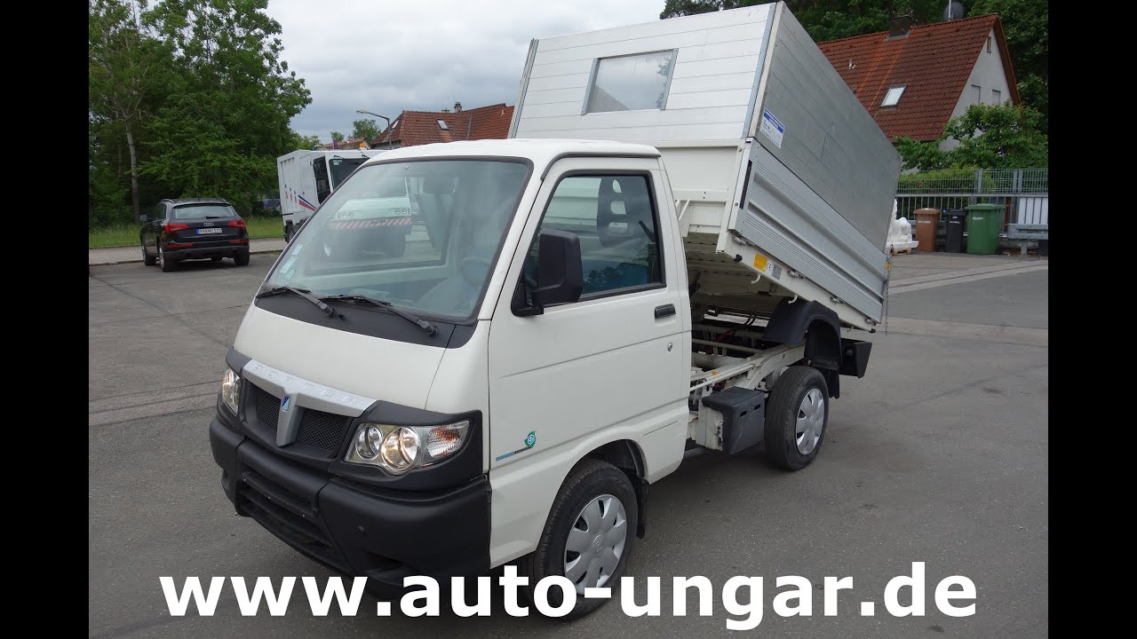 Piaggio Porter Electric Power Tipper - Elektro Kipper Baujahr 2012 &deg;138 www.auto-ungar.de