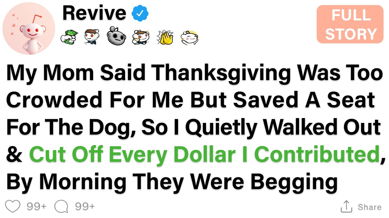 They Called Me Oversensitive After There Was No Chair For Me At Dinner, So That Night I Canceled...