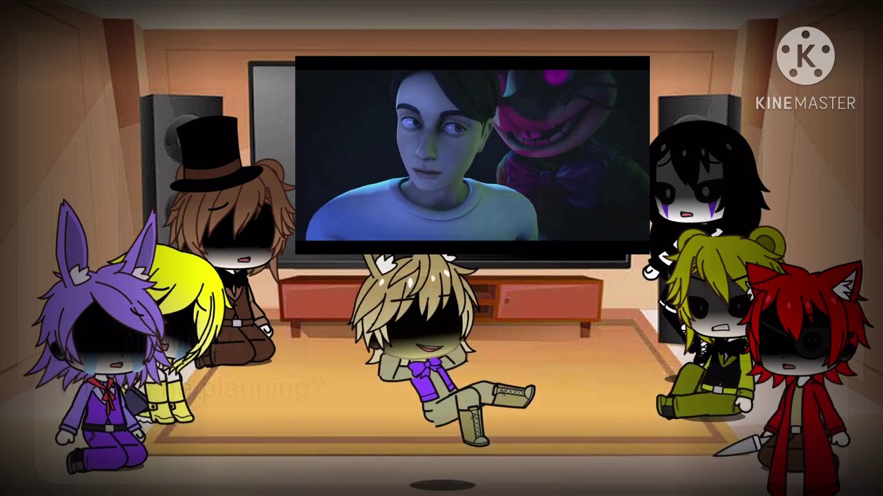 FNAF 1 + puppet reacts to Darkest Desires