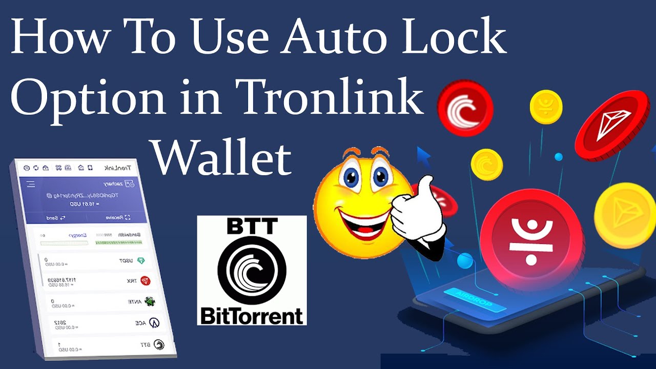 How To Use Auto Lock Option in Tronlink Wallet | Crypto Wallets Info