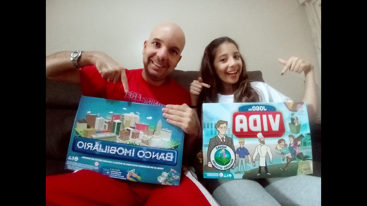 Jogos de tabuleiro - Banco Imobiliário X Jogo da Vida
