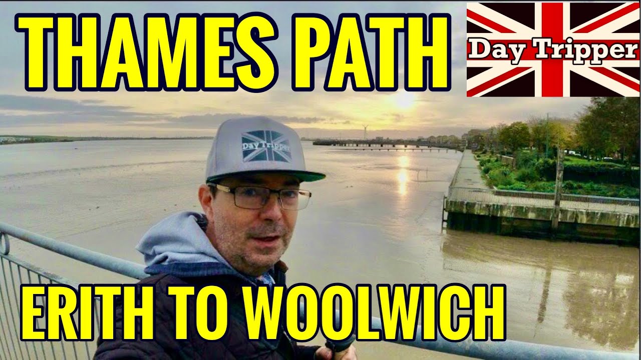 Thames Path Walk- Erith to Woolwich| Day Tripper Vlog #50