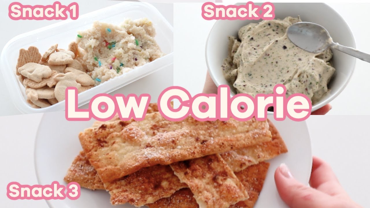 3 Quick & Easy Low Calorie Snack Ideas // MUST TRY!
