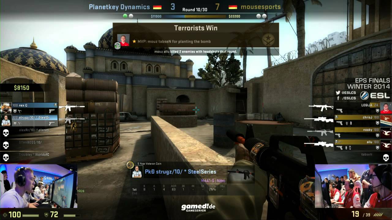 mousesports vs. Planetkey - Dust2 - Grand Final - EPS Finals Germany Winter 2014 - CS:GO