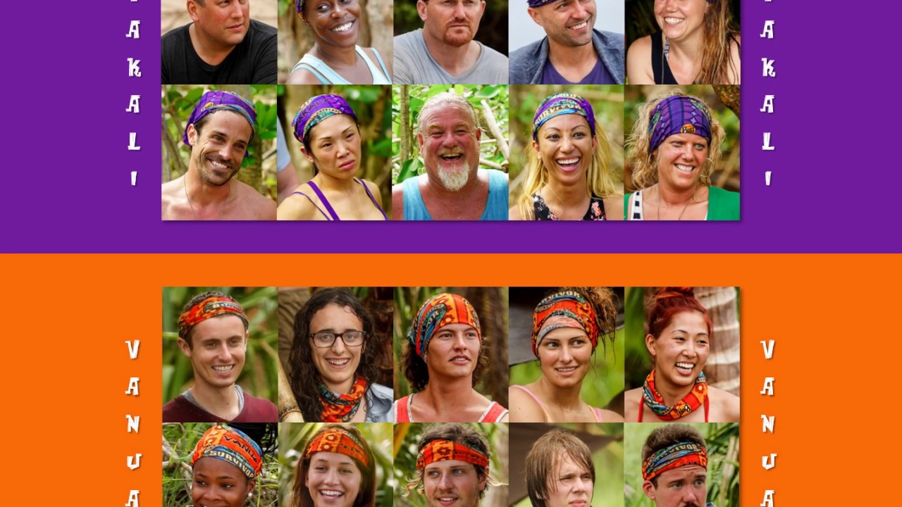 Survivor 33: Millennials vs. Gen X: Elimination Order