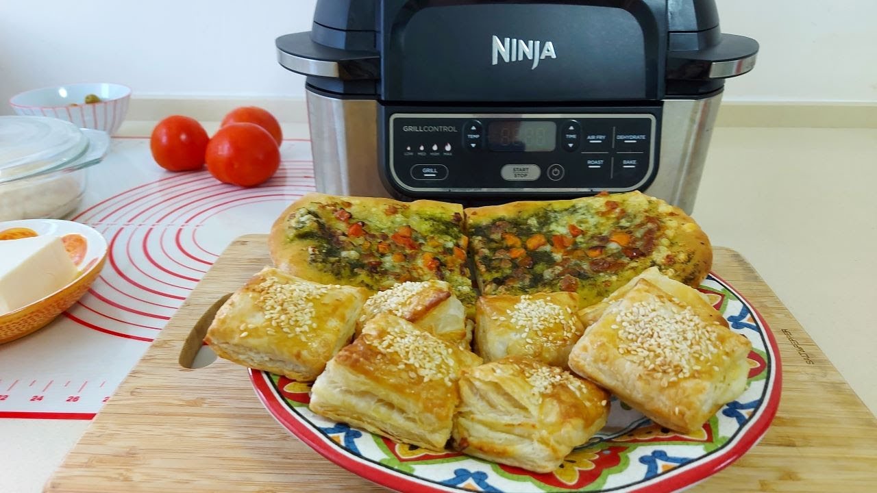 Grill Ninja!!!Пицца,Бурекасы в Гриле Ninja!!!Вкусно,как из Тандыра!!!