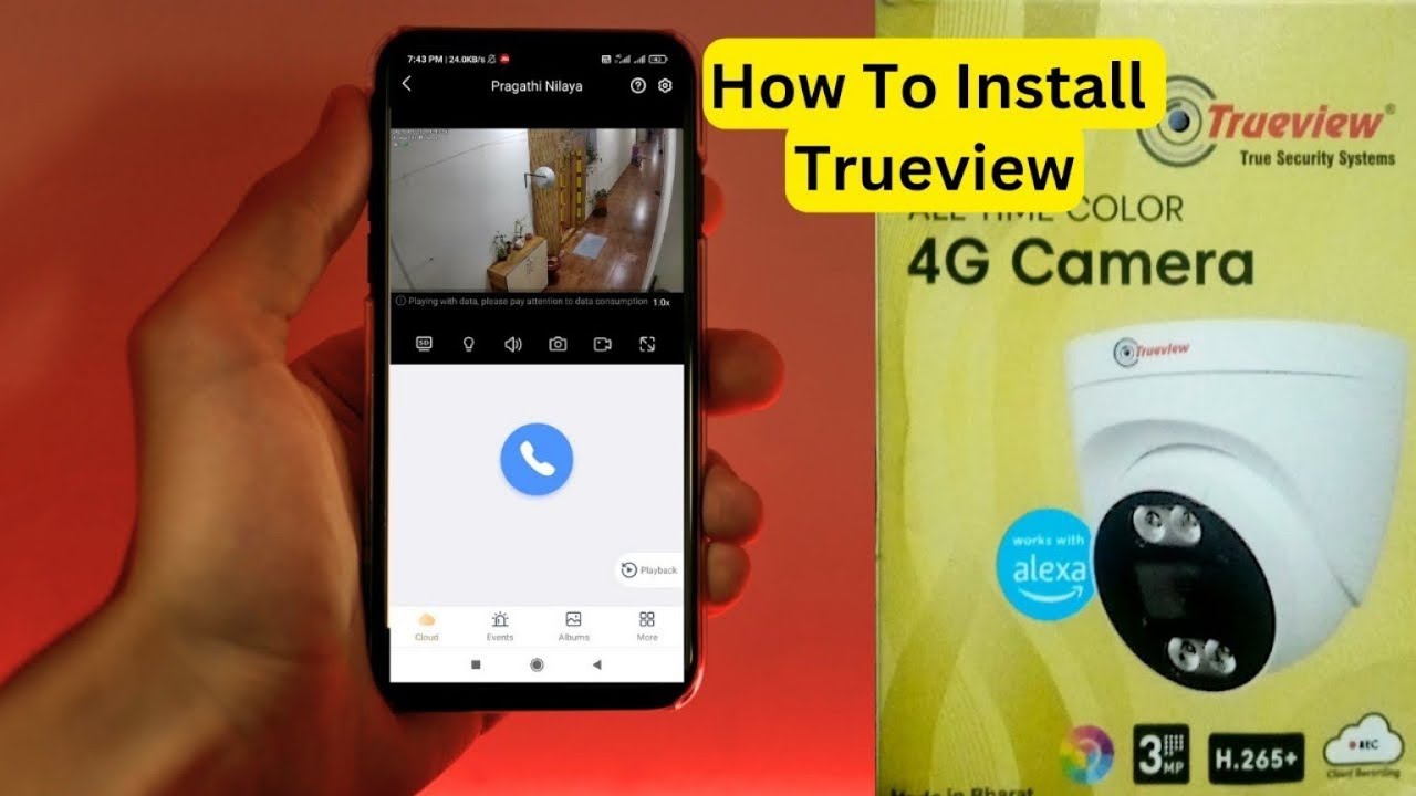 Trueview 4G Camera Installation | How To Install 4G Sim Camera |Camera Setup |
