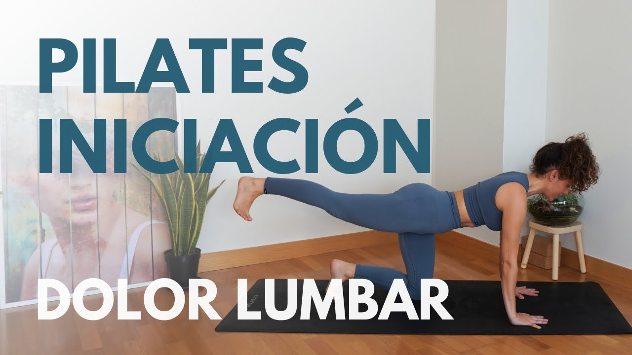 PILATES para la ZONA LUMBAR. Clase completa para trabajar la lumbar desde casas (32')